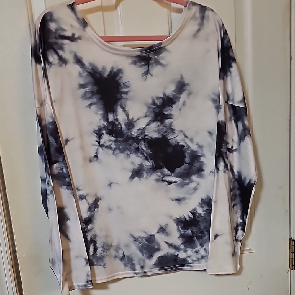 SHEIN Multicolored Long Sleeve Scoop Neck Sweatshirt